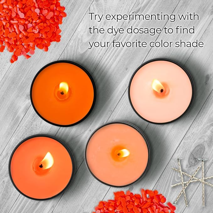Orange Candle Dye 2oz for Soy Candle Making – Highly Concentrated Candle Wax - Image 6