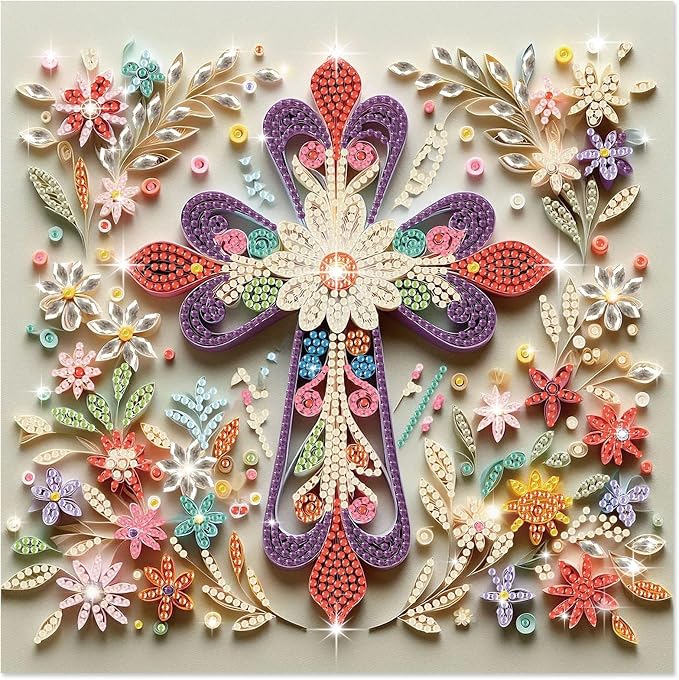Gemozaic Cross Diamond Art Kits by Gemozaic