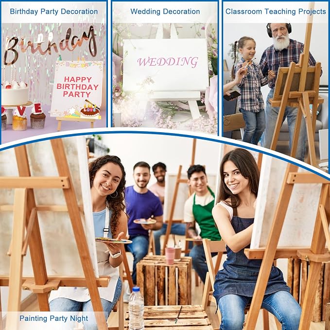 ESRICH Stretched Canvas for Painting, 8 Pack 9x12 Inch Canvas Value Pack - Image 7