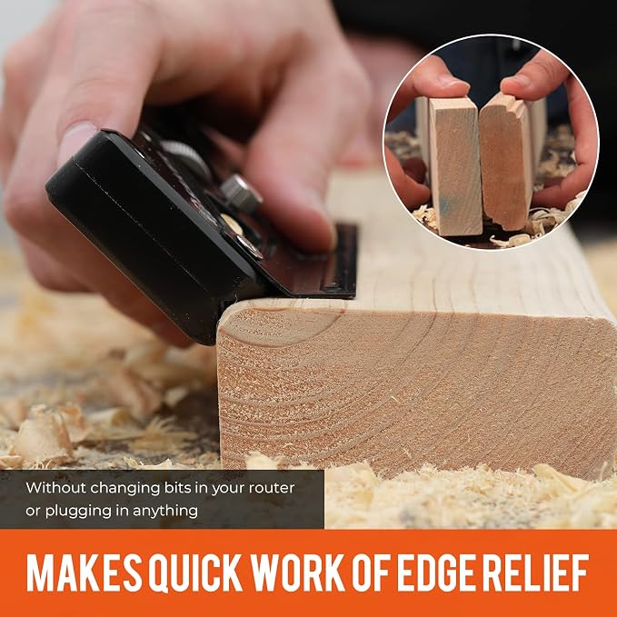 Saker Chamfer Plane-Woodworking Edge Corner Flattening Tool - Image 3