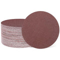 HARFINGTON 50 Pcs 7 Inch Sanding Disc 60 Grit Hook and Loop Sandpaper Random Orbital Sander Pads for Woodworking Automotive Metal Polishing