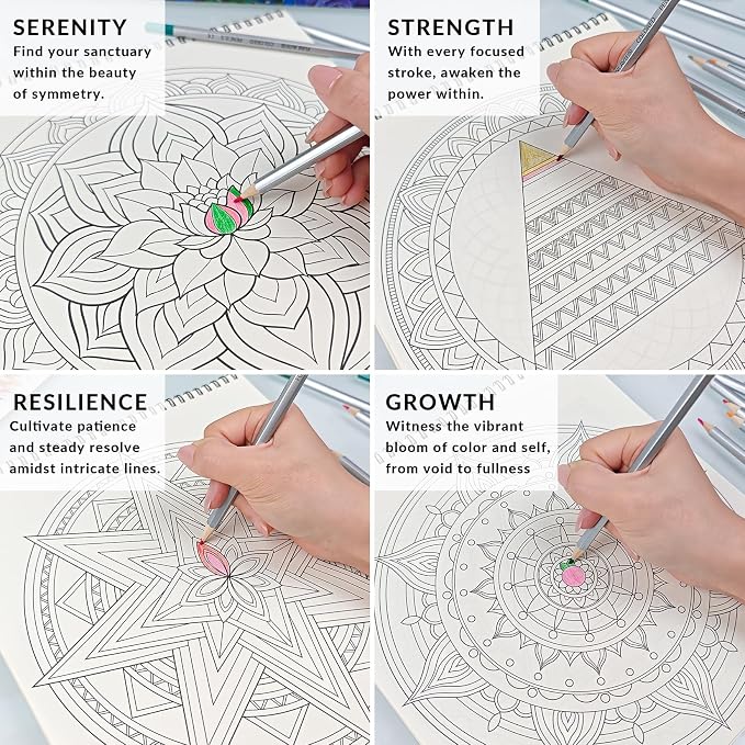 FUNLAVIE Adult Coloring Book - Image 6