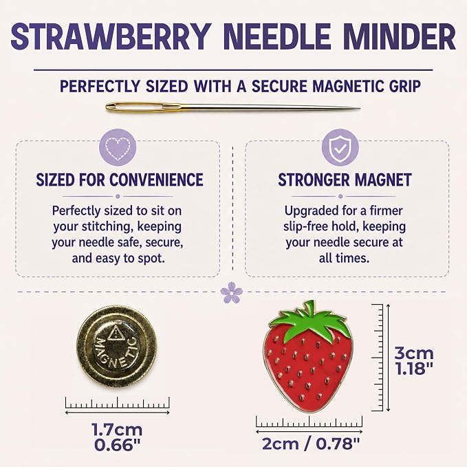 The Quilted Bear Needle Minder - Image 2