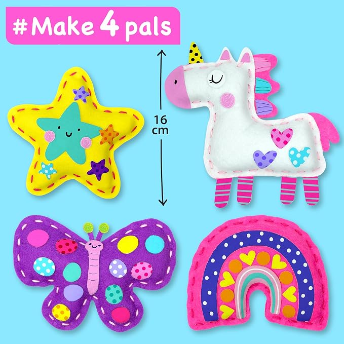 EZCRA Unicorn Sewing Kit for Kids Ages 4-8 - Image 2