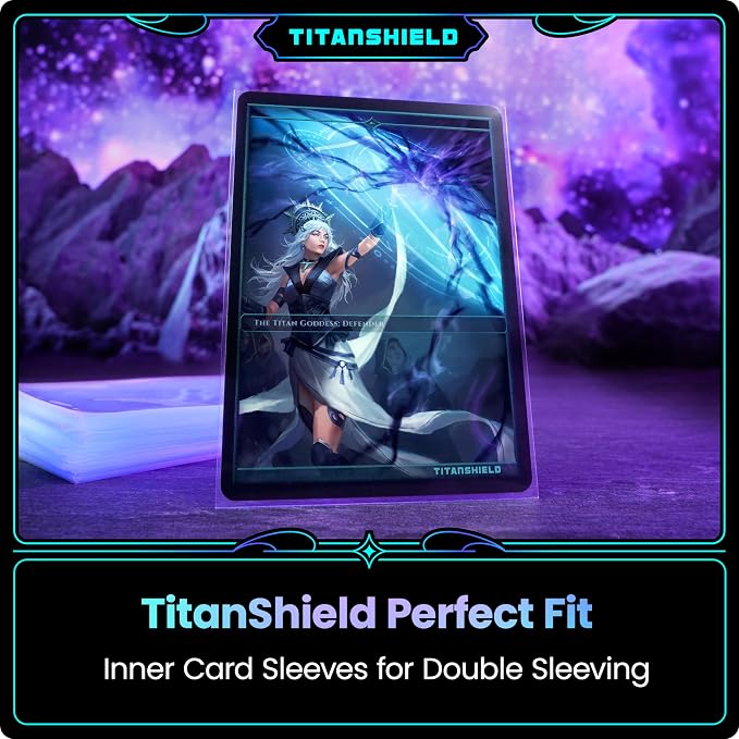 TitanShield | Inner Sleeves | Perfect Fit Card Sleeves | Compatible - Image 3