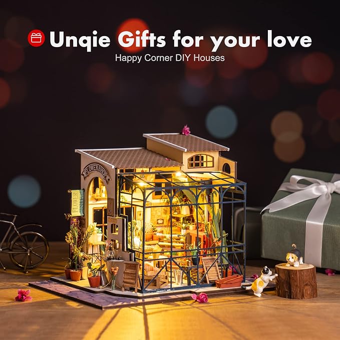 ROBOTIME DIY Dollhouse Kit Mini House - Image 5