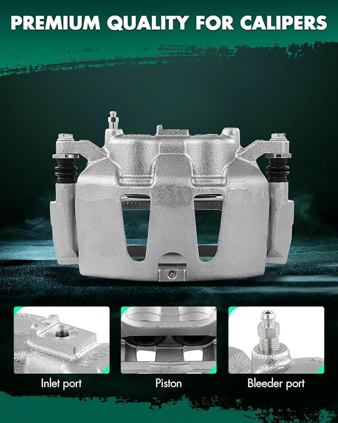 SCITOO 18B5403 Front Right Disc Brake Caliper Assembly w/Bracket For Chrysler For Town & Country,For Dodge For Grand Caravan,For Ram For C/V,For Volkswagen For Routan