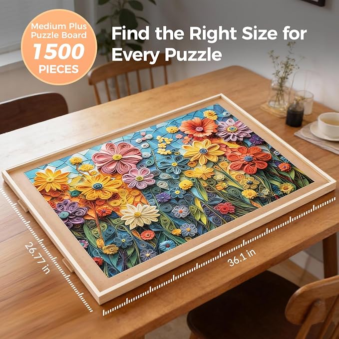 ALL4JIG 1500 Piece Rotating Puzzle Board - Image 2