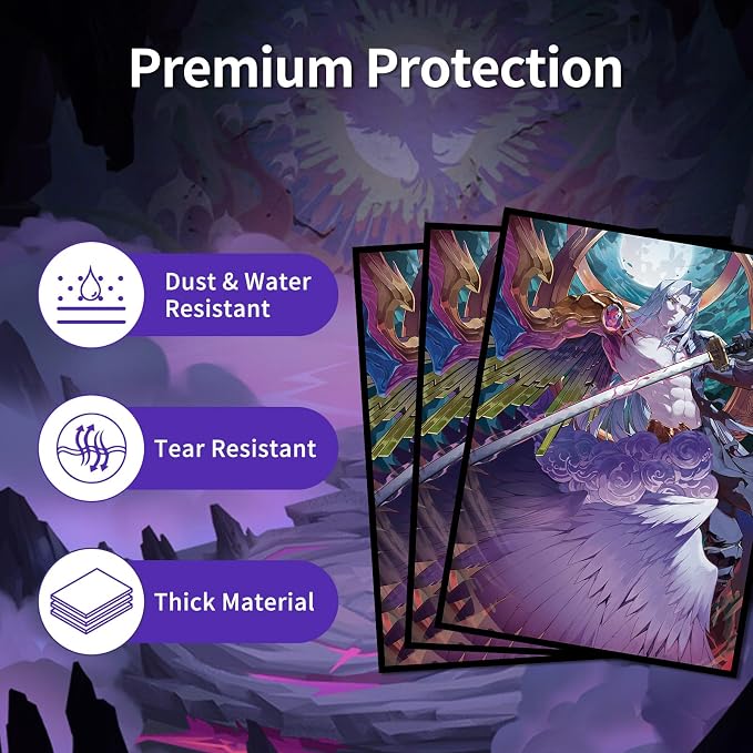 MTG Card Sleeves, Smooth Shuffle, Art Card Sleeves Deck Protector - Image 4