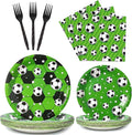 Soccer Party Supplies for 24 Guests Soccer Party Plates and Napkins Party by partygreeting