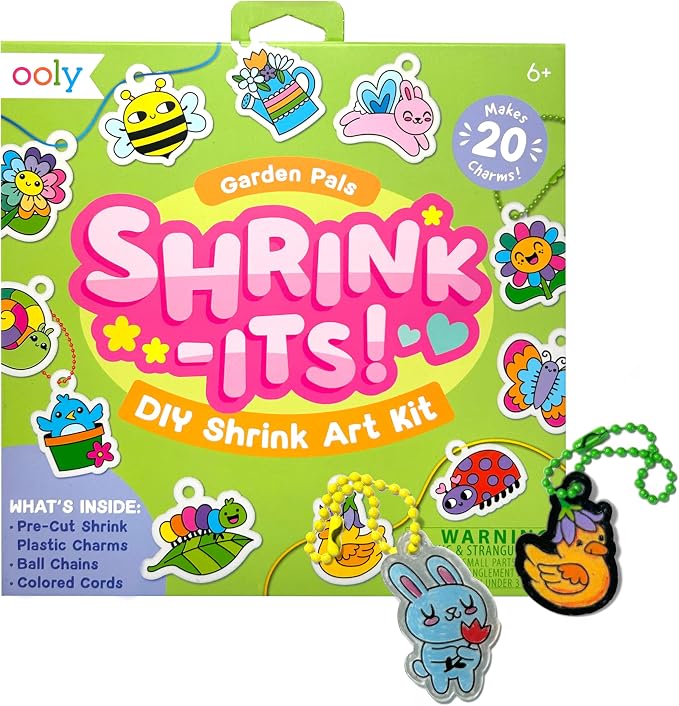 Ooly 28 PC DIY Shrinking Art Kit by Ooly