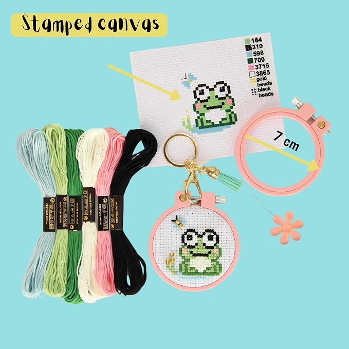 IDDI Cute Creatures Embroidery Kit - Image 6