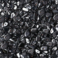 LAIDANLA Black Hematite 400pcs Natural Chip Stone Beads 5-8mm Healing Crystal by LAIDANLA