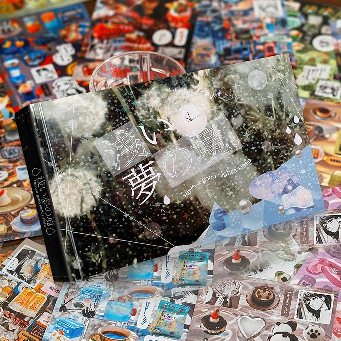 Tmtains 75 Sheets Japanese Sticker Book - Image 2