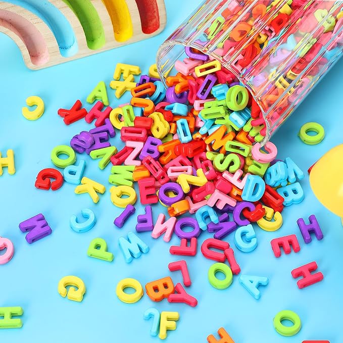 Augshy 700Pcs Large Alphabet Letter Beads - Image 5