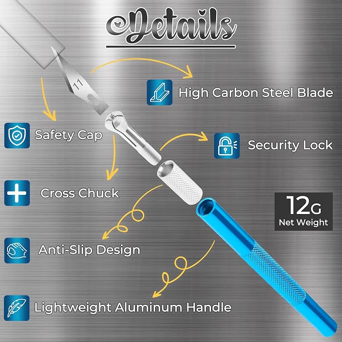 DIYSELF Exacto Knife, 2 Exacto Knives - Image 3