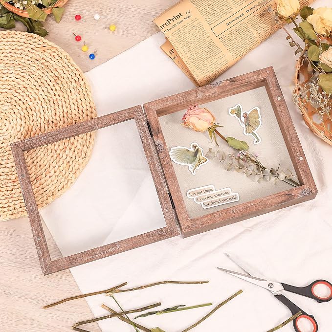 8x8 Shadow Box Frame with Linen Back - Image 7