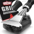 GRILLART Grill Brush and Scraper, Extra Strong BBQ Cleaner Accessories by GRILLART