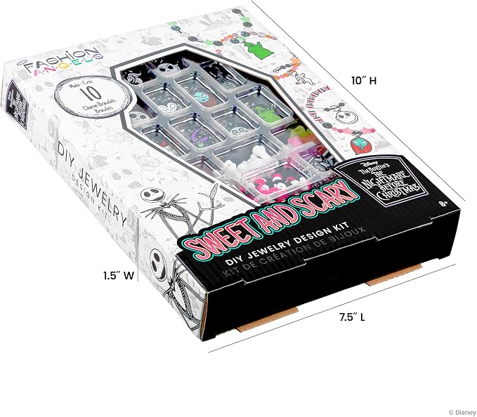 Fashion Angels Disney The Nightmare Before Christmas Jewelry Kit | Includes - Image 7