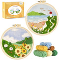 Punch Needle Kits Adults Beginner, Embroidery kit by MOREJMTT