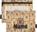 Custom Cute Capybara Orange Pencil Pouch by BOENLE-WELCOMEYOURCOMING