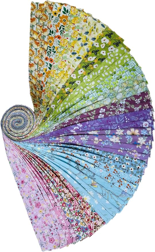 40 Strip Jelly Roll Fabric Strips - Image 5