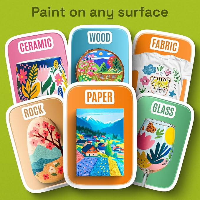 ARTISTRO 12 Acrylic Paint Markers - Image 4