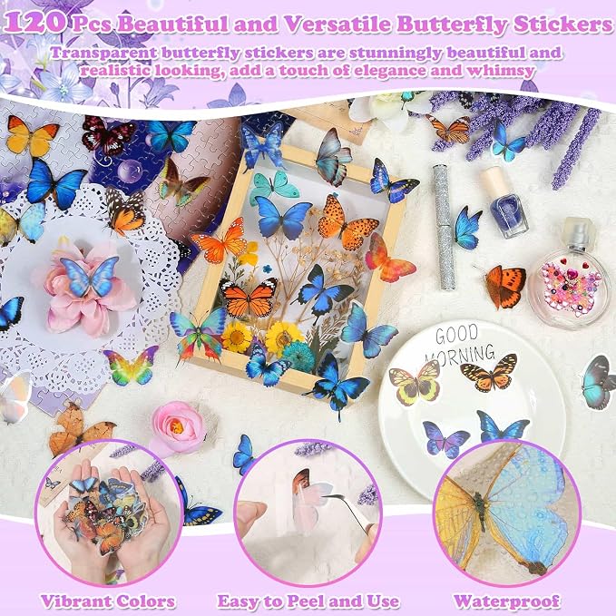 300 Pcs Pressed Dried Flowers - Image 3