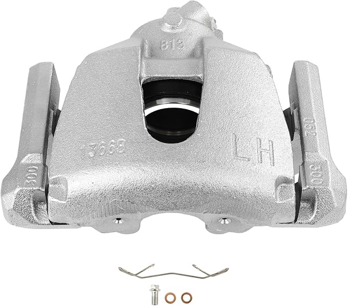 SCITOO 19B2942E Front Left Disc Brake Caliper w/Bracket Fit For Mazda For 3 2008-2009 2011-2013,For Mazda For 3 Sport 2011-2013,For Mazda For 5 2008-2010 2012-2015, Single Piston