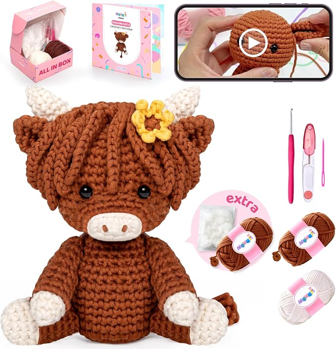 Mewaii Crochet Kit for Beginners by Mewaii