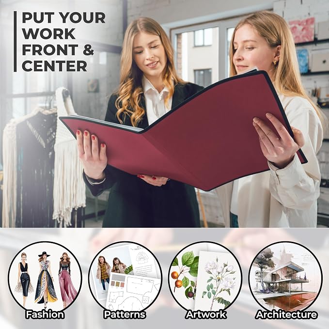 Dunwell 11x14 Art Portfolio Binder - Image 5