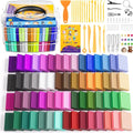 ARTpar Polymer Clay kit, 62 Color Modeling Clay by ARTPARWelcomesYou