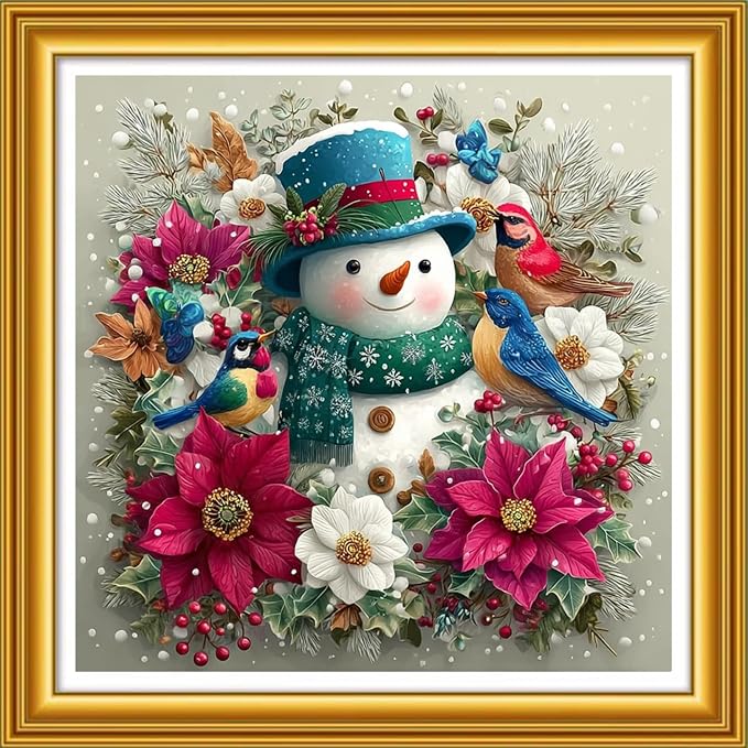 Foxhool Stamped Cross Stitch Kits, 11CT Printed Cross Stitch Pattern Full by FoxhoolBeginnersCrossStitchKits