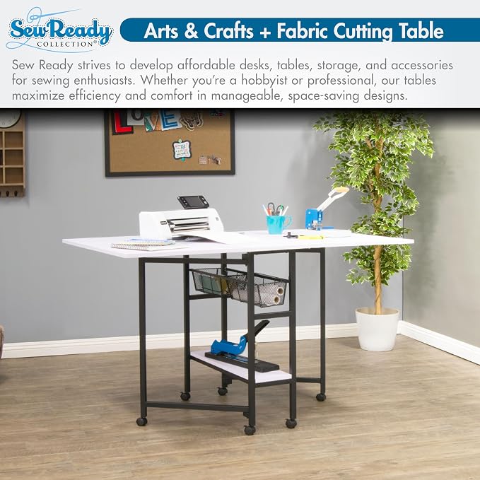 Studio Designs Sew Ready Fabric Cutting Standing Table - Image 6