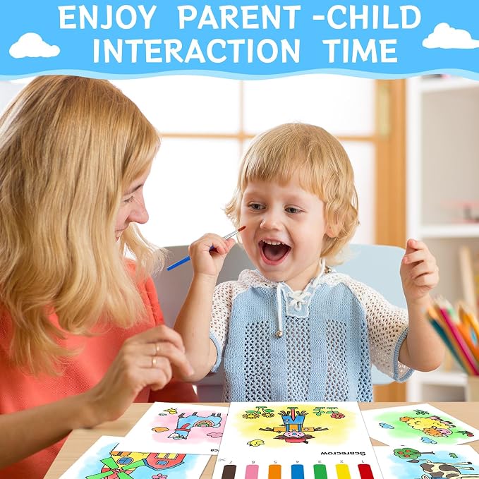 SOCOLER Paint with Water Coloring Books - Image 8