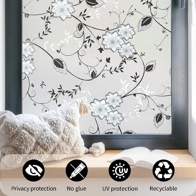 Bloss Frosted Glass Window Film - Image 8