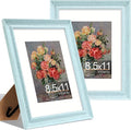 Vittanly 8.5x11 Picture Frames Set of 2, Ornate Vintage Photo Frame by Vittanly