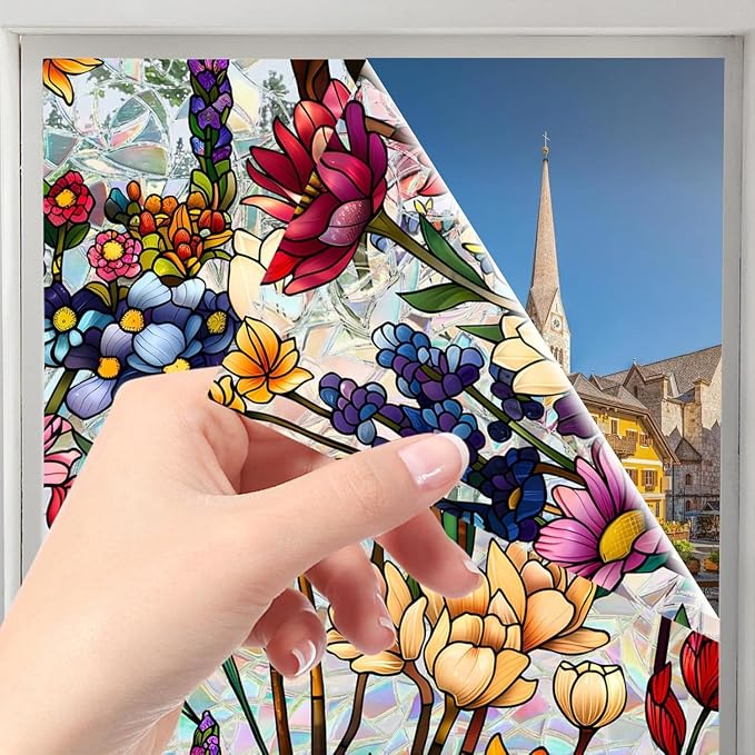 Stained Glass Window Cling - Image 3