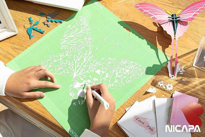 Light Grip Cutting Mat for Cricut Maker 3/Maker/Explore 3/Air 2/Air/One Light - Image 3