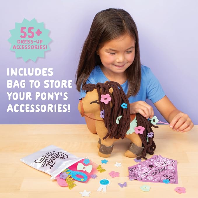 Craft- Tastic - Make a Friend Pony - Mini Sewing Kit, Arts and Crafts, Kids - Image 6