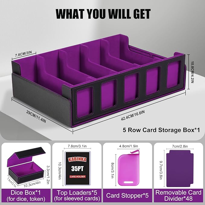 Kabinka Trading Card Storage Box - Image 3