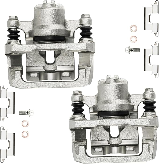 Torchbeam Rear Brake Calipers Set for Ford Edge 2007-2010, Mazda CX-7 2007-2012, Lincoln MKX 2007-2010, Rear Left and Rear Right Calipers Replace # 18B5042+18B5043
