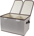 Foldable Fabric Storage Box, 16.5 x 11.8 x 9.8 inches, by TCbelosion
