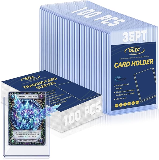 DEDC 200 Top Loaders Card Load Holder Storage by DEDC