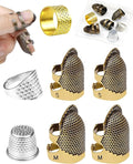 FIVEIZERO Thimble Kit– 7 PCS Sewing Thimbles by FIVEIZERO