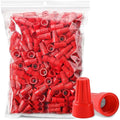 300PCS Wire Connectors Nuts 18-10 AWG Electric Wire Caps Insulating Insert Twist Electrical Wire Connectors Red Wire Assortment Nuts for Quick Connection