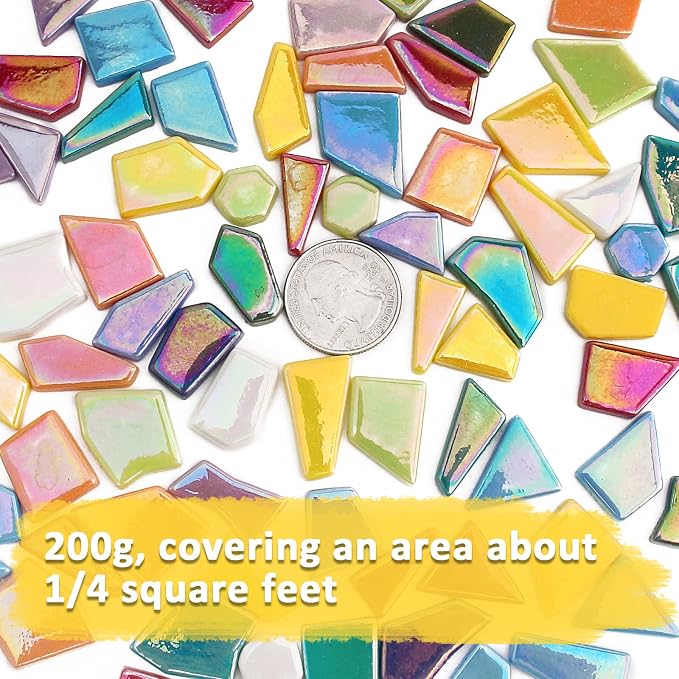 Youway Style Iridescent Glass Mosaic Tiles - Image 6