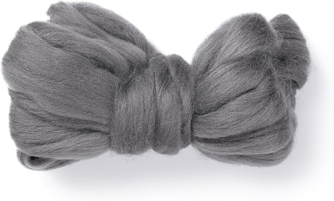 Kondoos Natural Wool roving, 2 OZ. Best Wool by Kondoosnaturalfibers