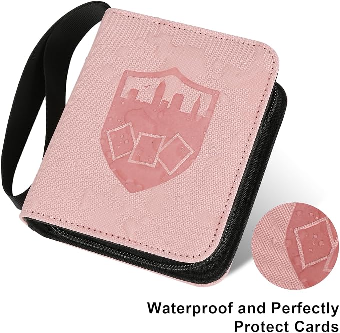GERMUN Mini Card Binder 1 Pocket, 80 Pockets Trading Card Binder, Premium Small - Image 5