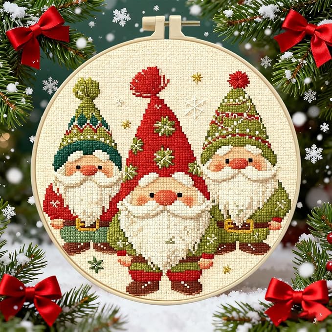 Zhenqing 11CT Stamped Cross Stitch Kit - Image 8